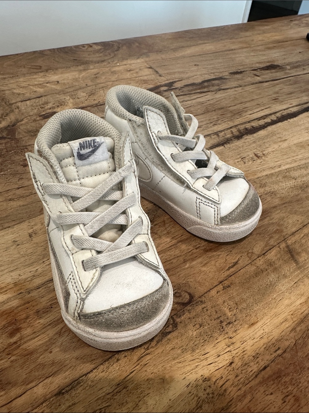 Nike Blazer Mid ‘77 Kids White Sneakers